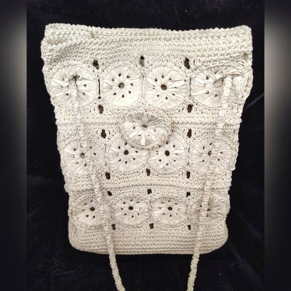 Handmade Crochet Tote Boho Bag - Picture 12 of 12